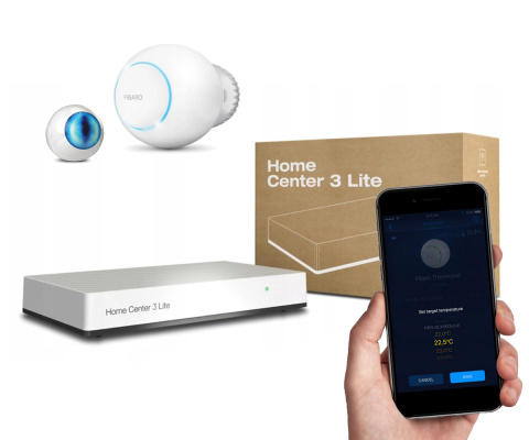 Fibaro inteligentny zestaw sterowania ogrzewaniem Home Center 3