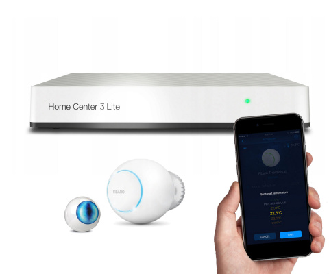 Fibaro inteligentny zestaw sterowania ogrzewaniem Home Center 3