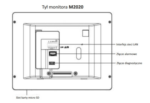 Wideodomofon Vidos WiFi S2101-M2020