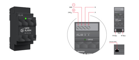 GRENTON moduł alarmu GATE ALARM INT-221-E-01