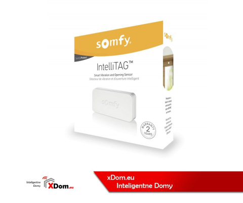 Somfy 1870382 czujnik wibracji i otwarcia IntelliTAG