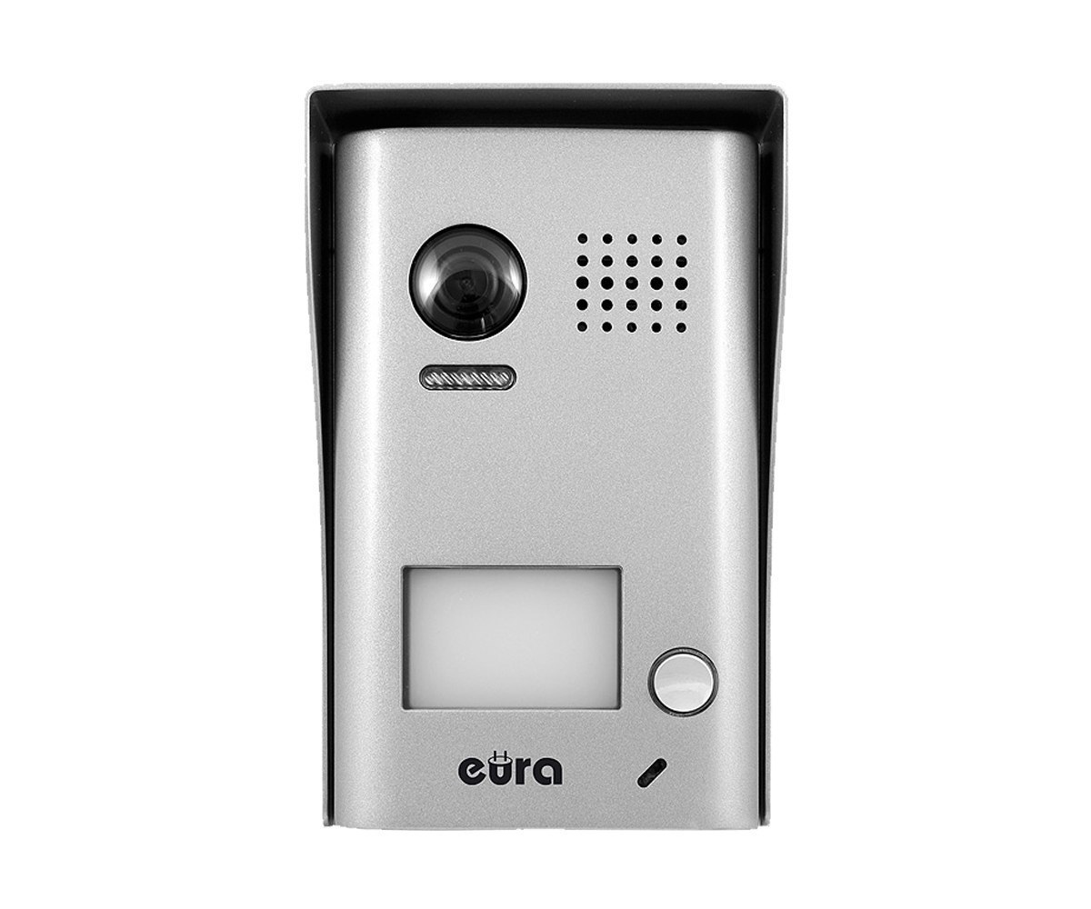 Zestaw Wideodomofonu Cyfrowego Eura Monitor 10 cali czarny VDA75A5_VDA-10A5 Zestaw Wideodomofonu Cyfrowego Eura Monitor 10 cali czarny VDA75A5_VDA-10A5