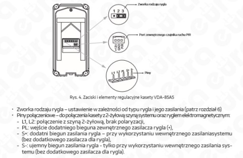 Wideodomofon Eura VDA-80A5 2Easy