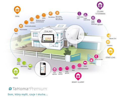 TaHoma 2401354 - Centralna jednostka sterująca do io, RTS, RTD