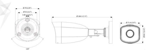 Kamera IP Hilook by Hikvision tuba 2MP IPCAM-B2 2.8mm