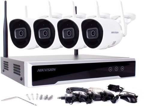 Zestaw do monitoringu wifi 4 kamery Hikvision WIFIKIT-B4-4CH