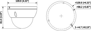 KAMERA IP DAHUA IPC-HDBW1230E-0280B-S5 OPAKOWANIE ZBIORCZE 20szt.