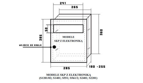 Wideodomofon VIDOS S2201D-SKP M2010B WIFI z szyfratorem