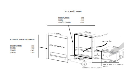 Wideodomofon Vidos ONE IP S2201-SKM M2010 z WiFi