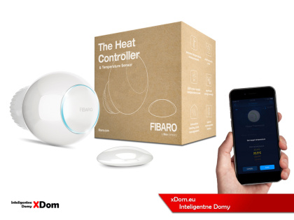 Zestaw Inteligentna głowica termostatyczna FIBARO The Heat Controller FGT 001 ZW5