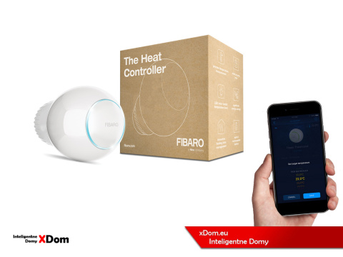 Zestaw Inteligentna głowica termostatyczna FIBARO The Heat Controller FGT 001 ZW5