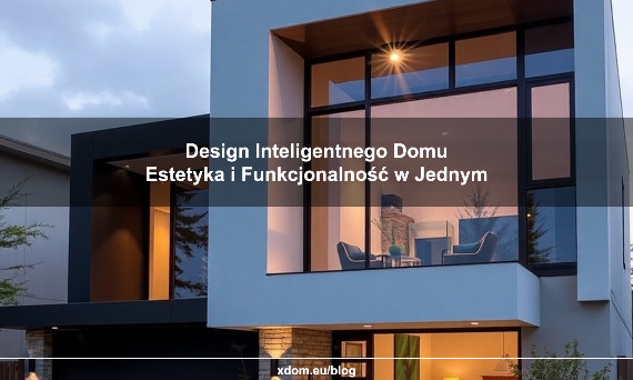 Design Inteligentnego Domu – Estetyka i Funkcjonalność w Jednym