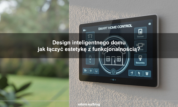 Design inteligentnego domu – jak łączyć estetykę z funkcjonalnością?