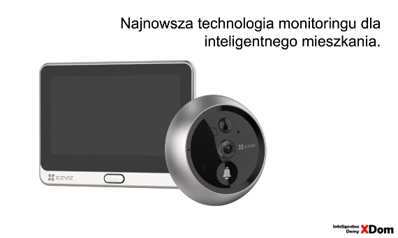 Nowoczesne rozwiązania dla inteligentnego domu: kamera IP Ezviz Wizjer DP2C