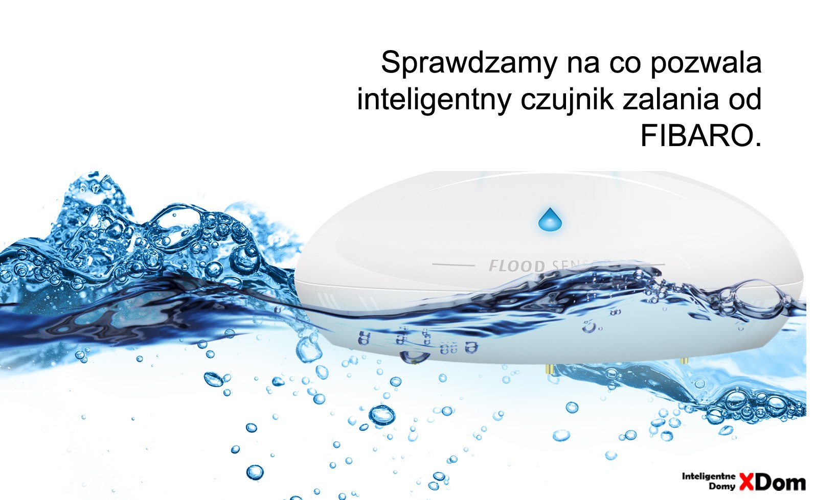 Inteligentny czujnik zalania od Fibaro