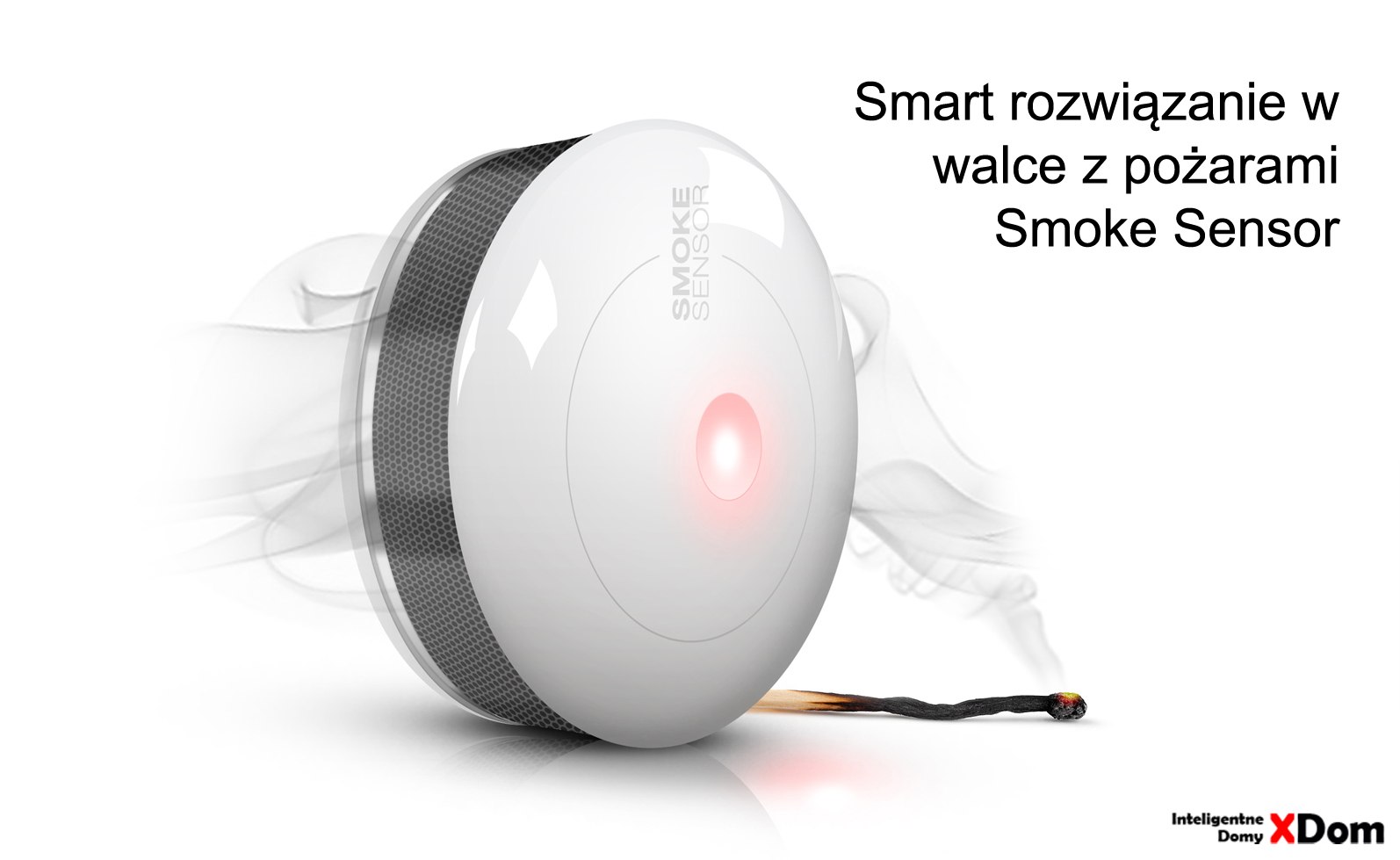 Inteligentna ochrona domu - Czujnik dymu FIBARO Smoke Sensor