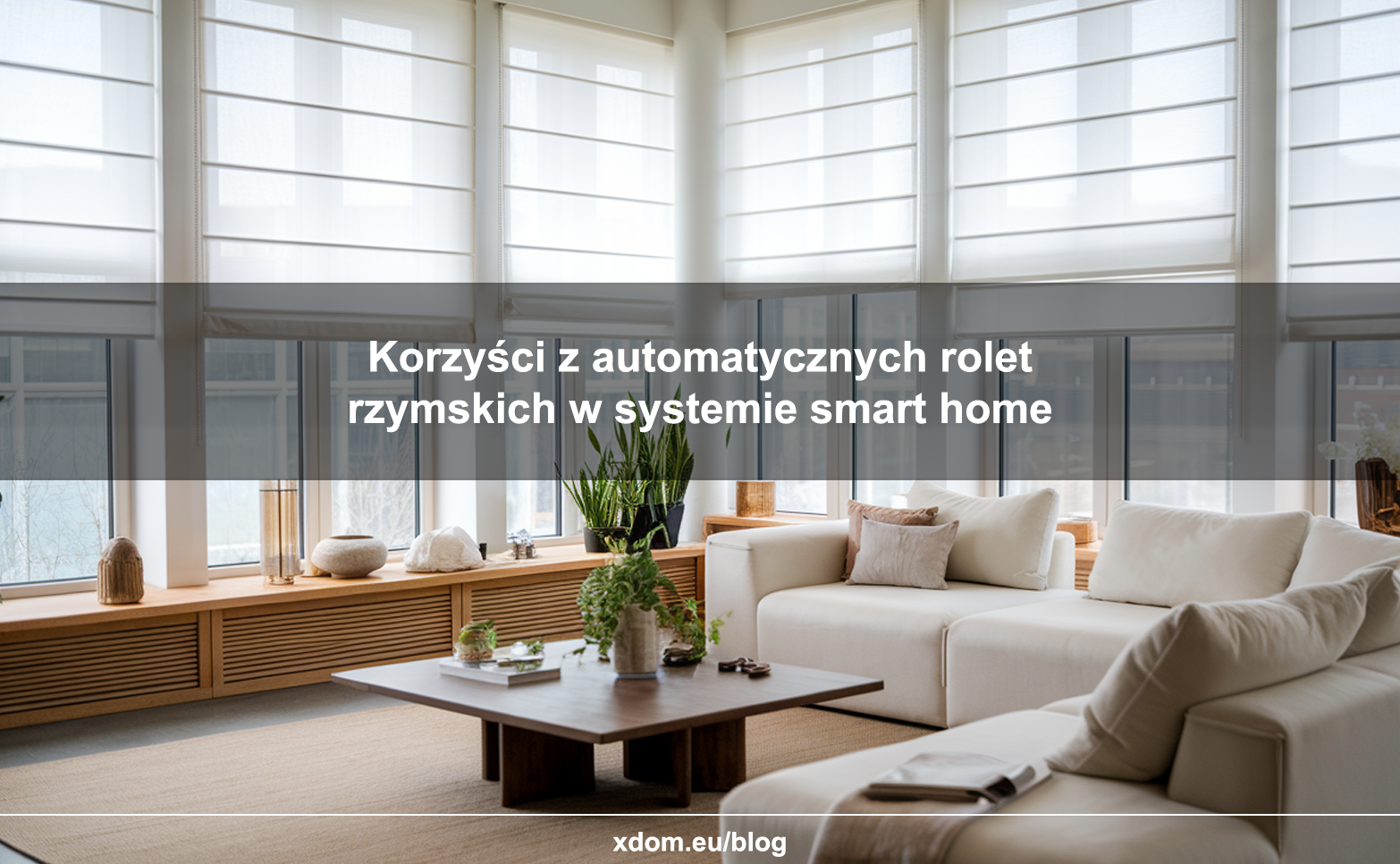 automatyczne rolety rzymskie